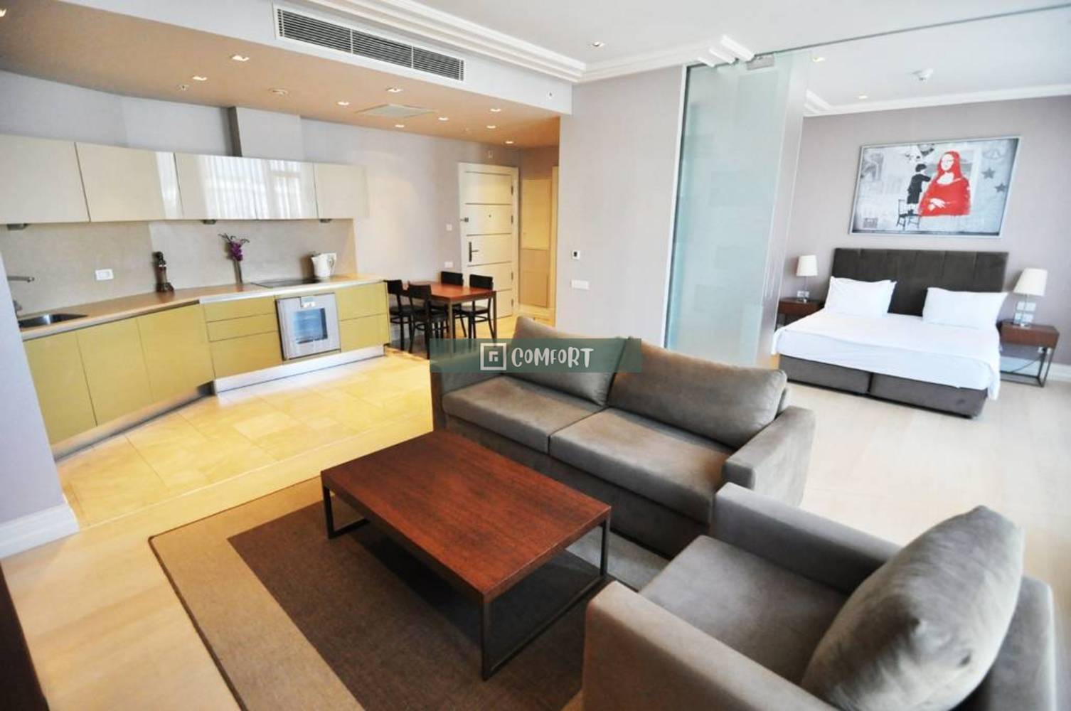 1 + 1 Furnished Apartment For Rent