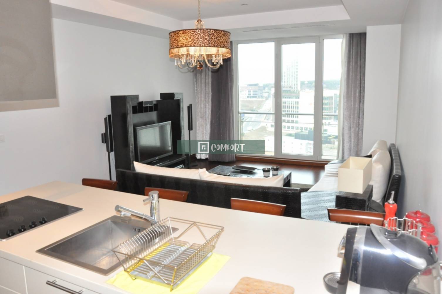 İyi Konumda Lüks Eşyalı 1+1 Kiralık Daire