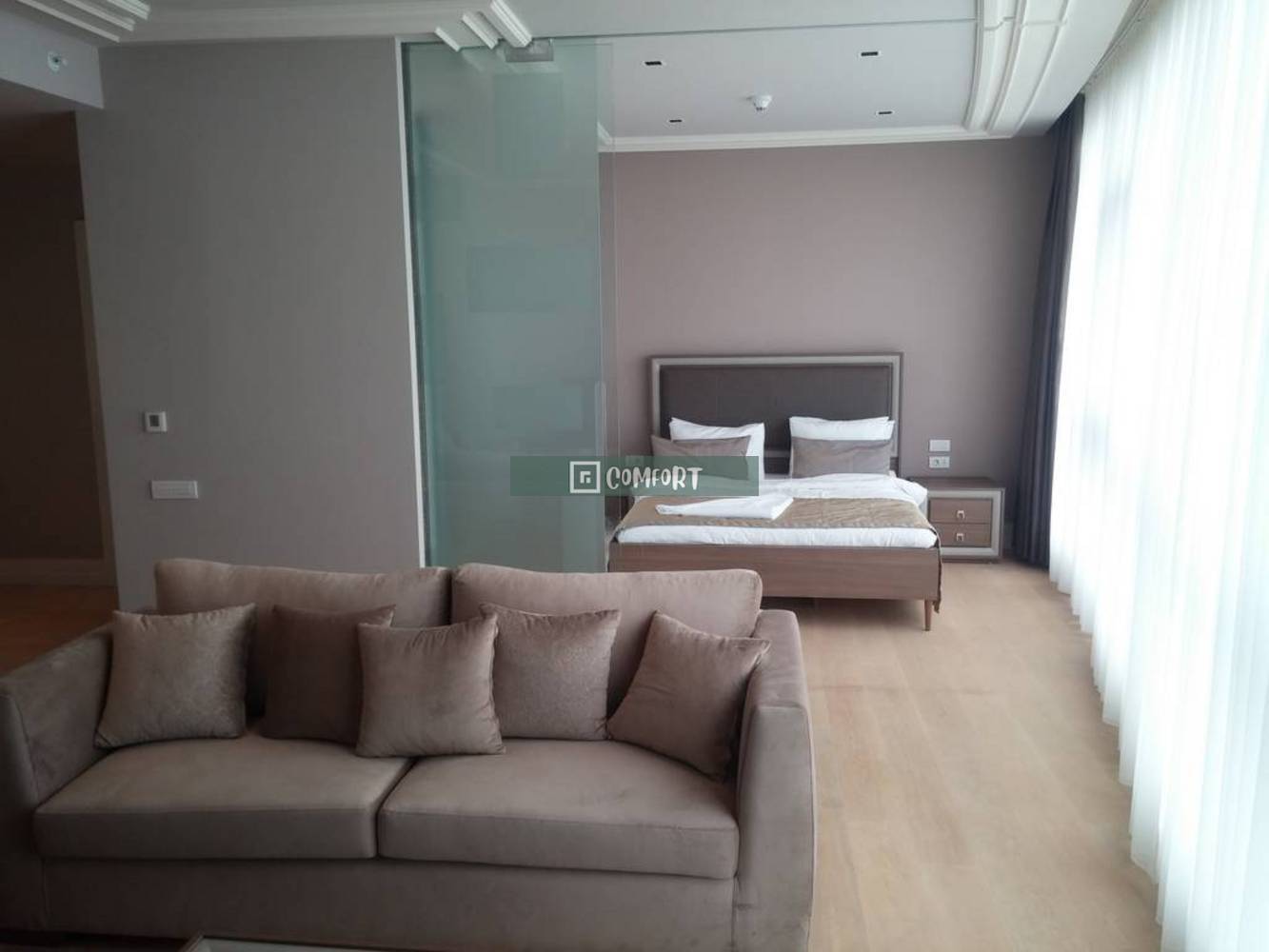 1+1 Furnished Apartment For Rent With Golden Horn View