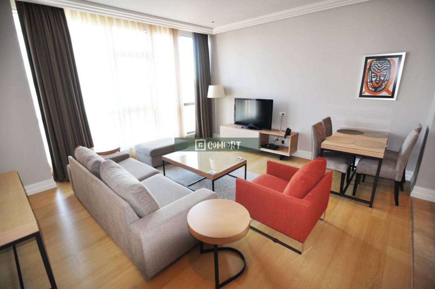 1+1 Furnished Apartment For Rent