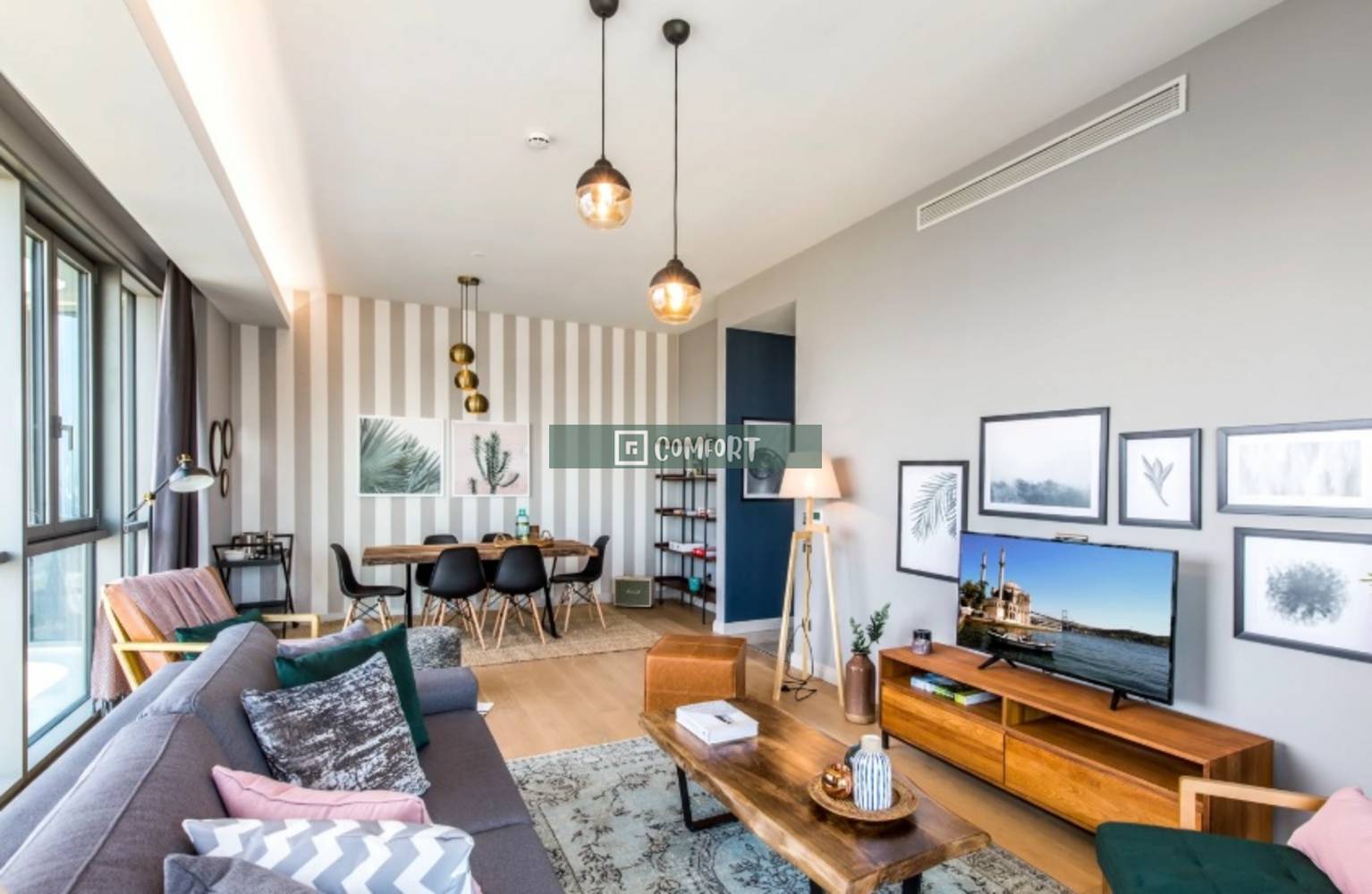 2+1 Furnished Apartment For Rent