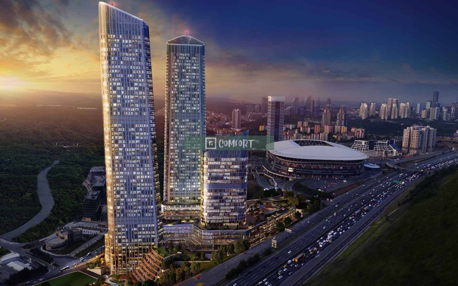 For Rent 2 + 1 Apartment with a great view