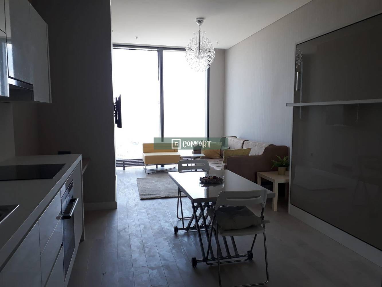 1 + 0 with View Furnished apartment for rent