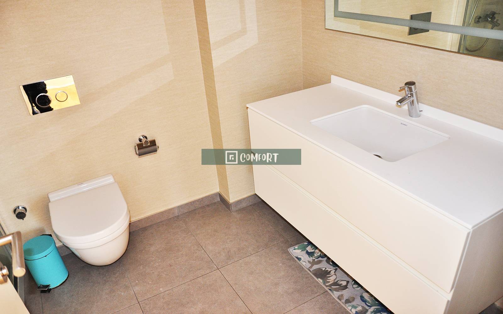 2 + 1 Corner Apartment For Sale with Bosphorus View