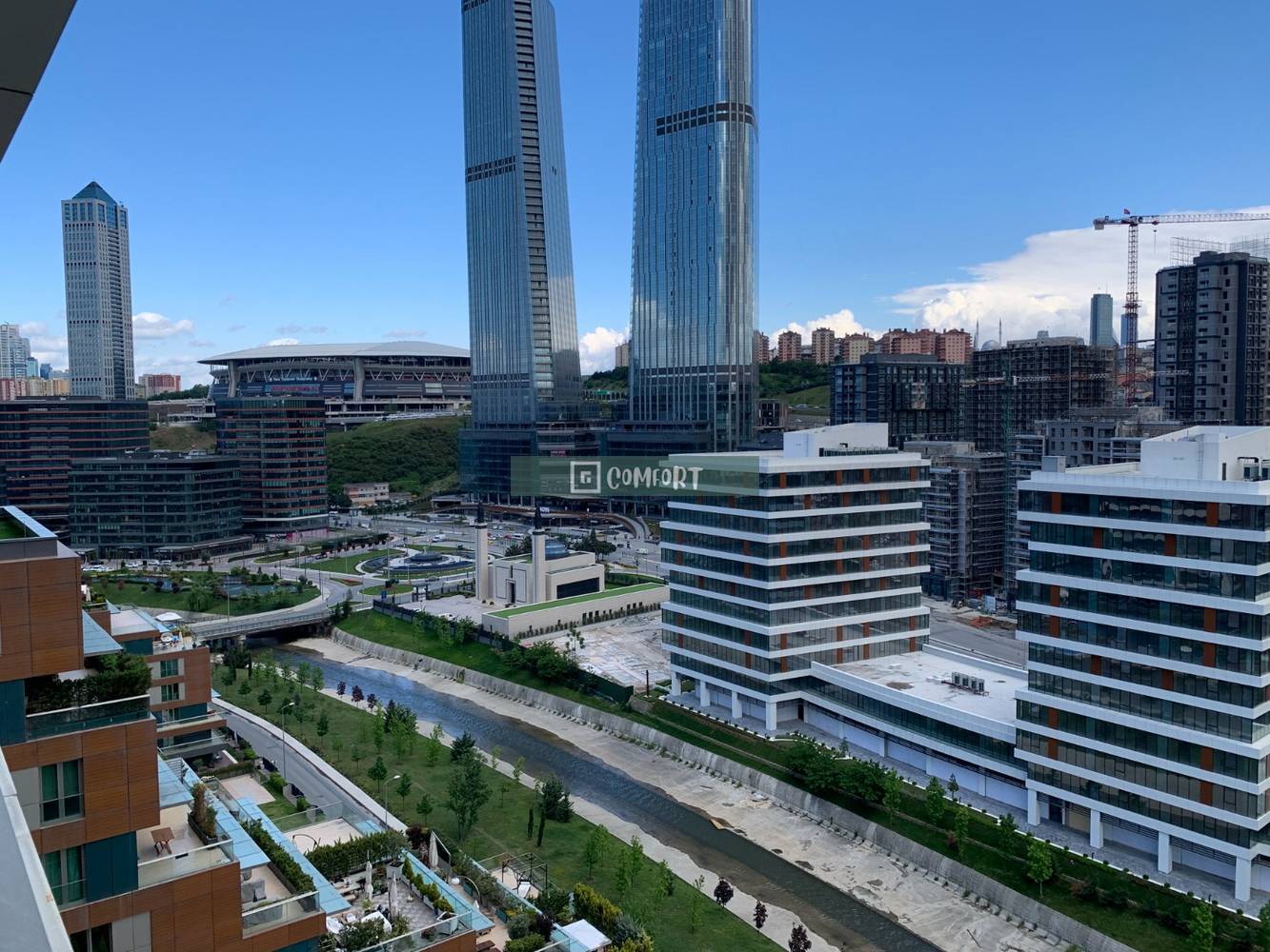 Vadistanbul Teras evler 1+1