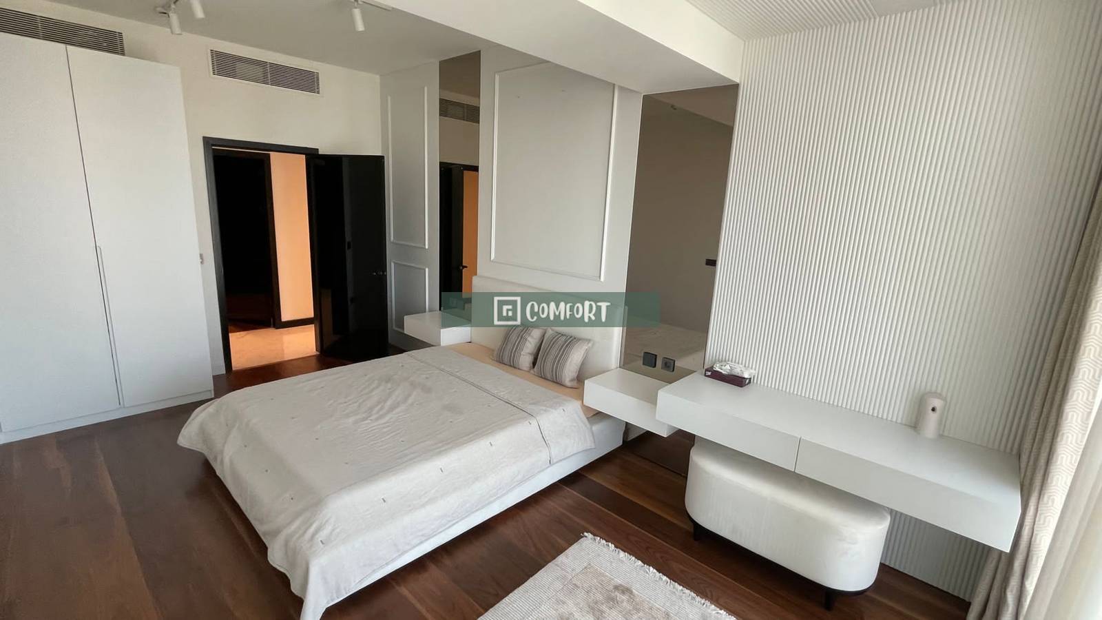 3,5+1 Luxury Furnished Flat with View for Rent