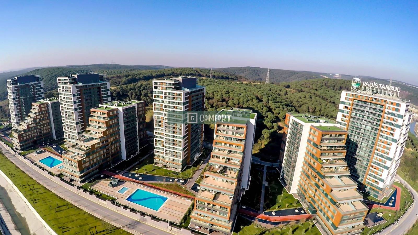 3+1 High Floor Spacious Apartment for Sale