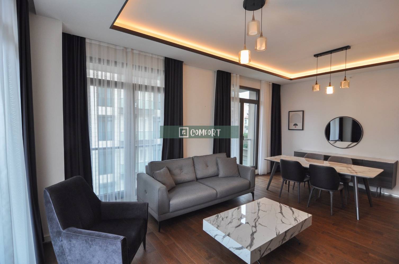 Luxury Furnished 2+1 Flat for Rent