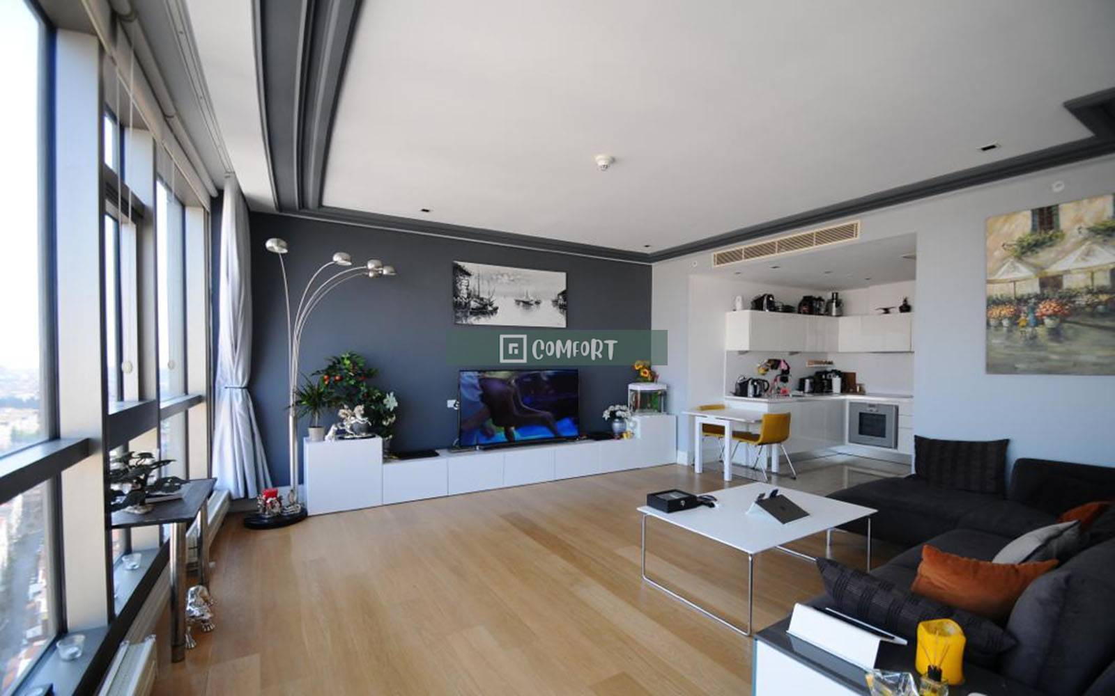 Bosphorus View 1+1 Apartment For Sale
