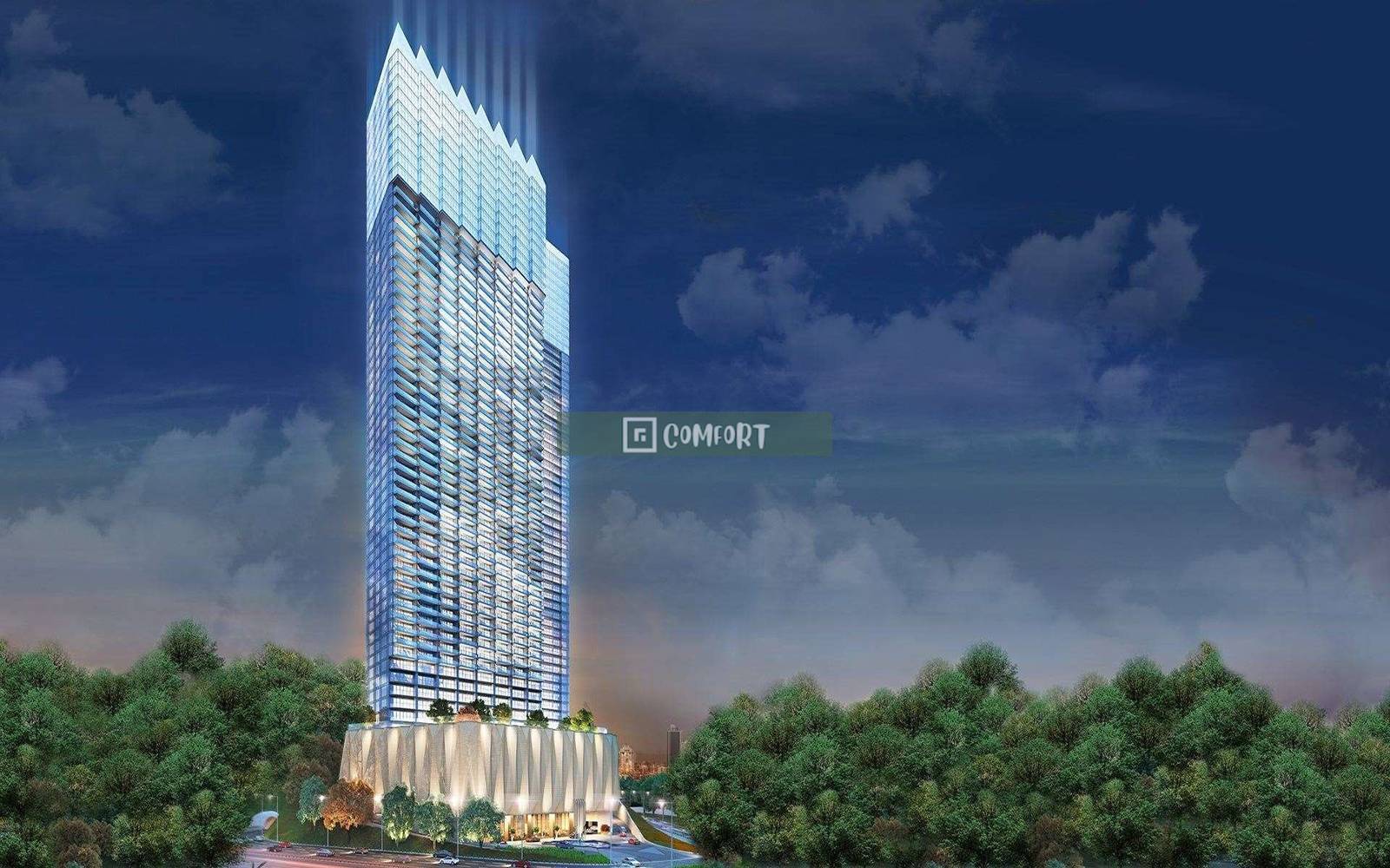 Queen Central Park Bomonti - 1+1 apartment for rent