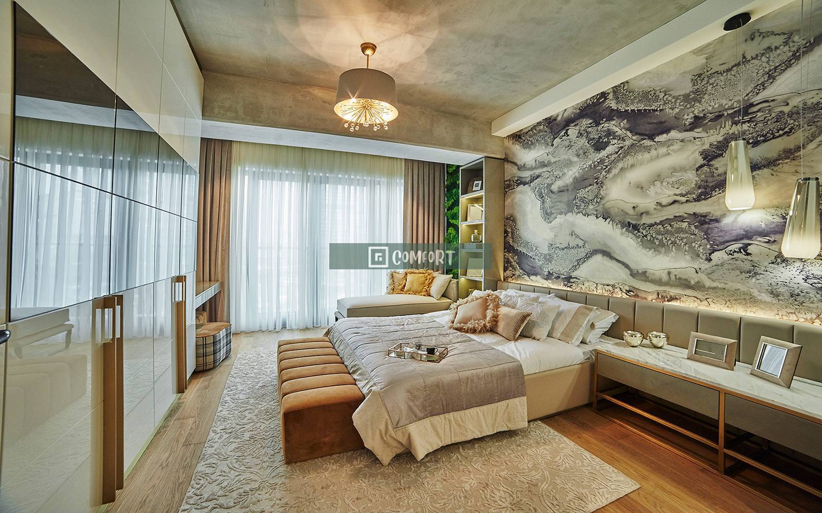 Excellent  View For sale 2 + 1 Apartment