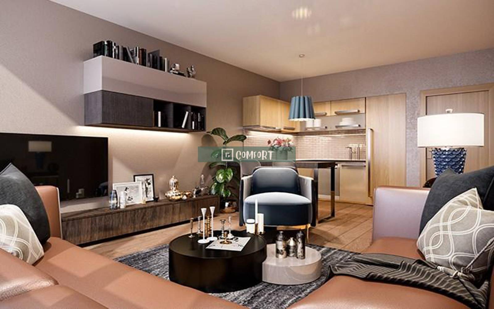 Otto Kağıthane 1+1 Fully Furnished Flat for Rent