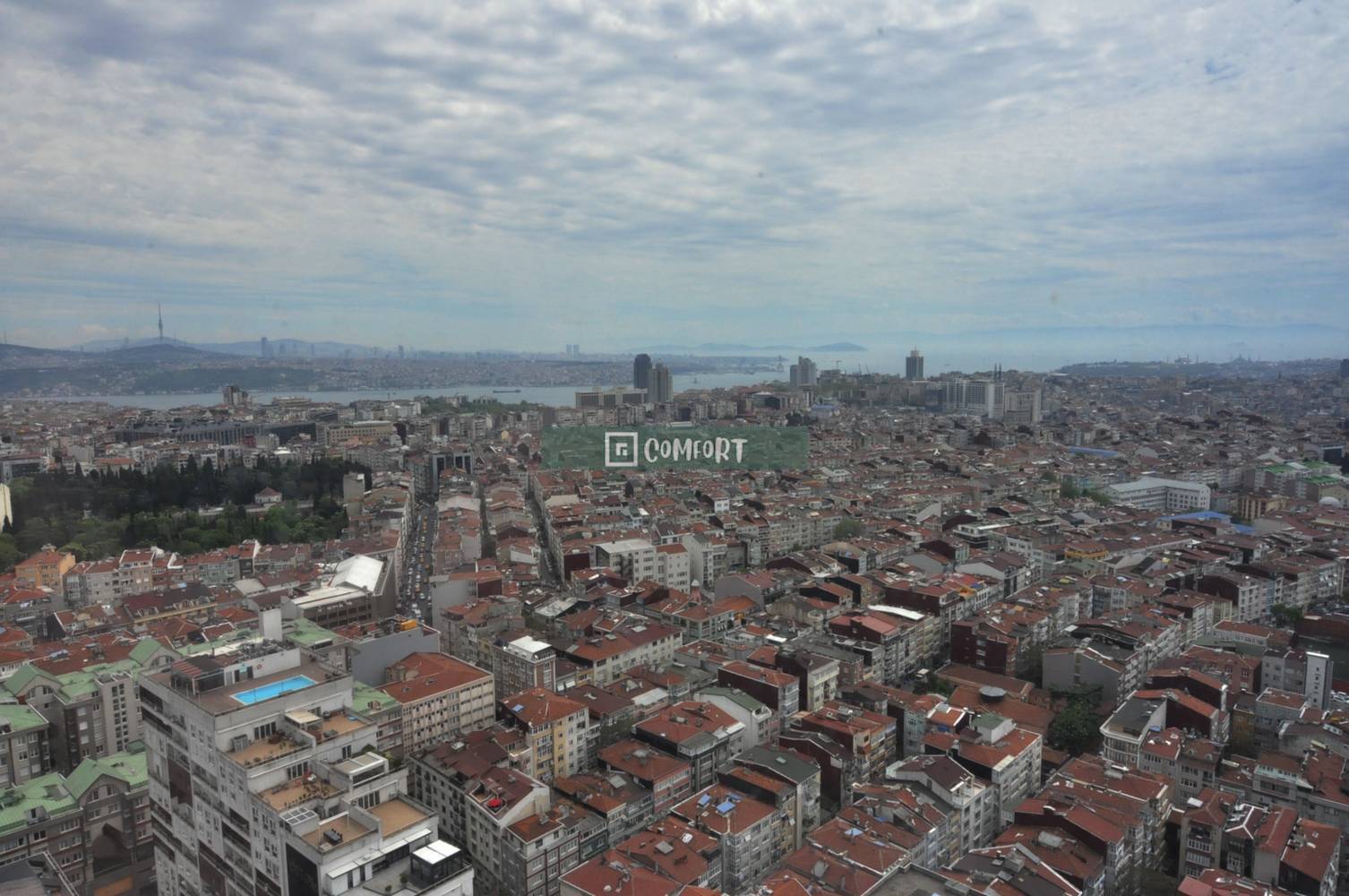 1+1 Furnished Apartment For Rent With Bosphorus View