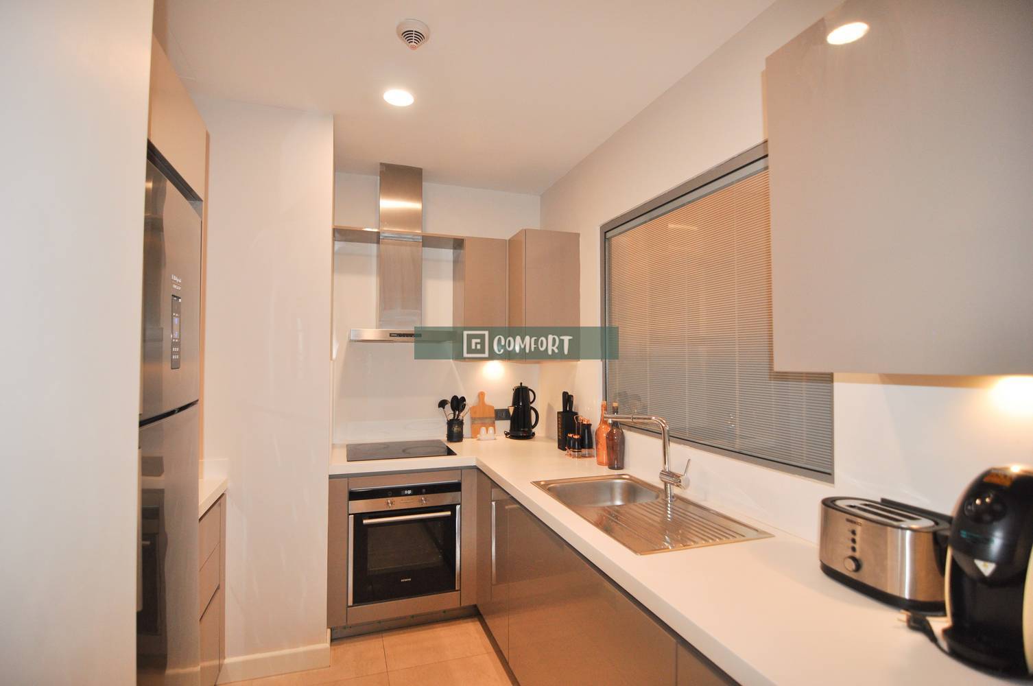 Skyland Istanbul Luxury Design 2+1 High Floor Fully Furnished Rental