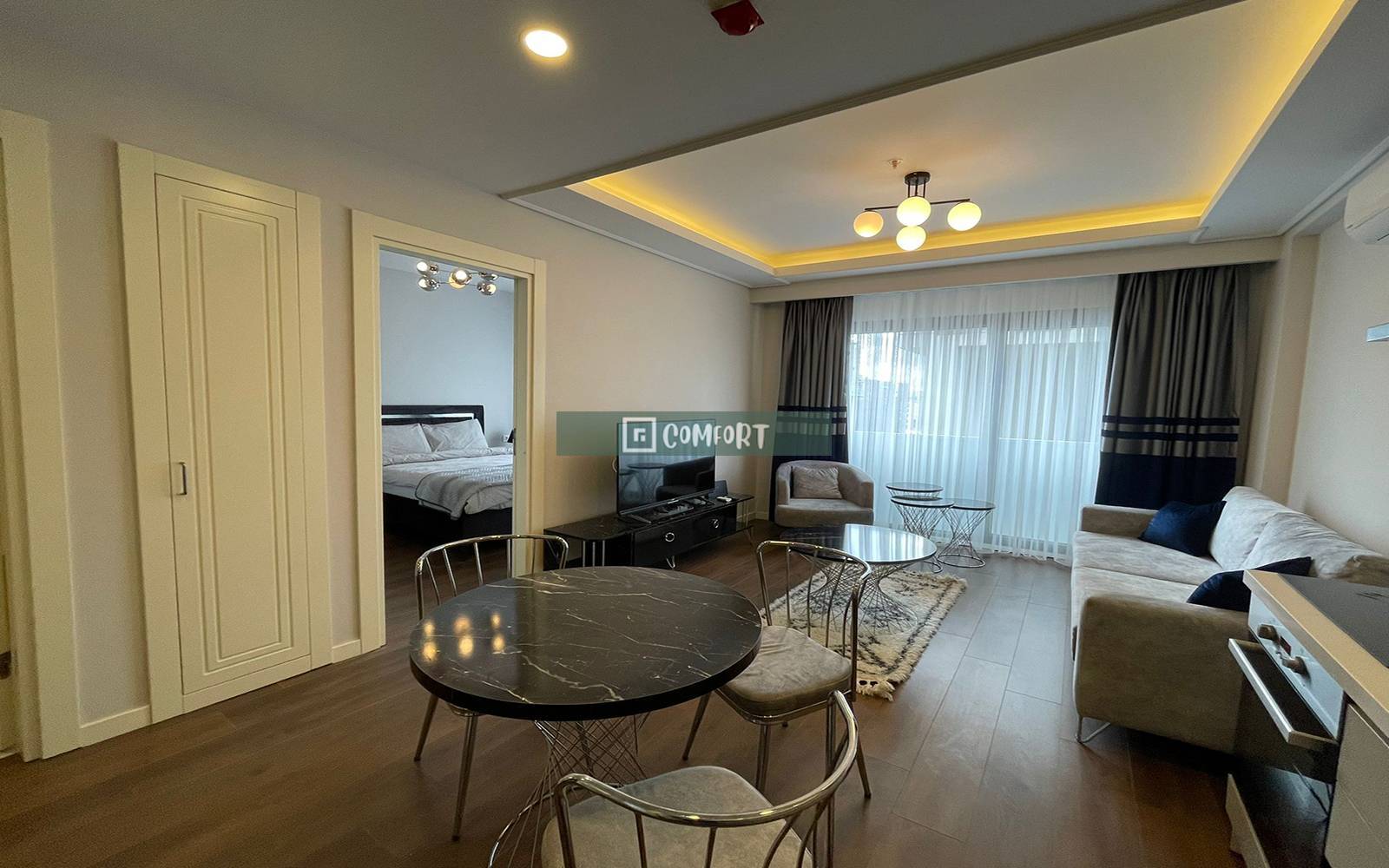 Otto Kağıthane - Luxury Furnished 1+1 Flat for Rent