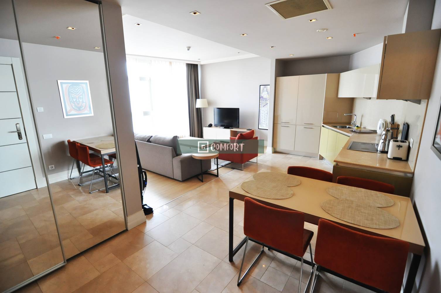 1+1 Furnished Apartment For Rent
