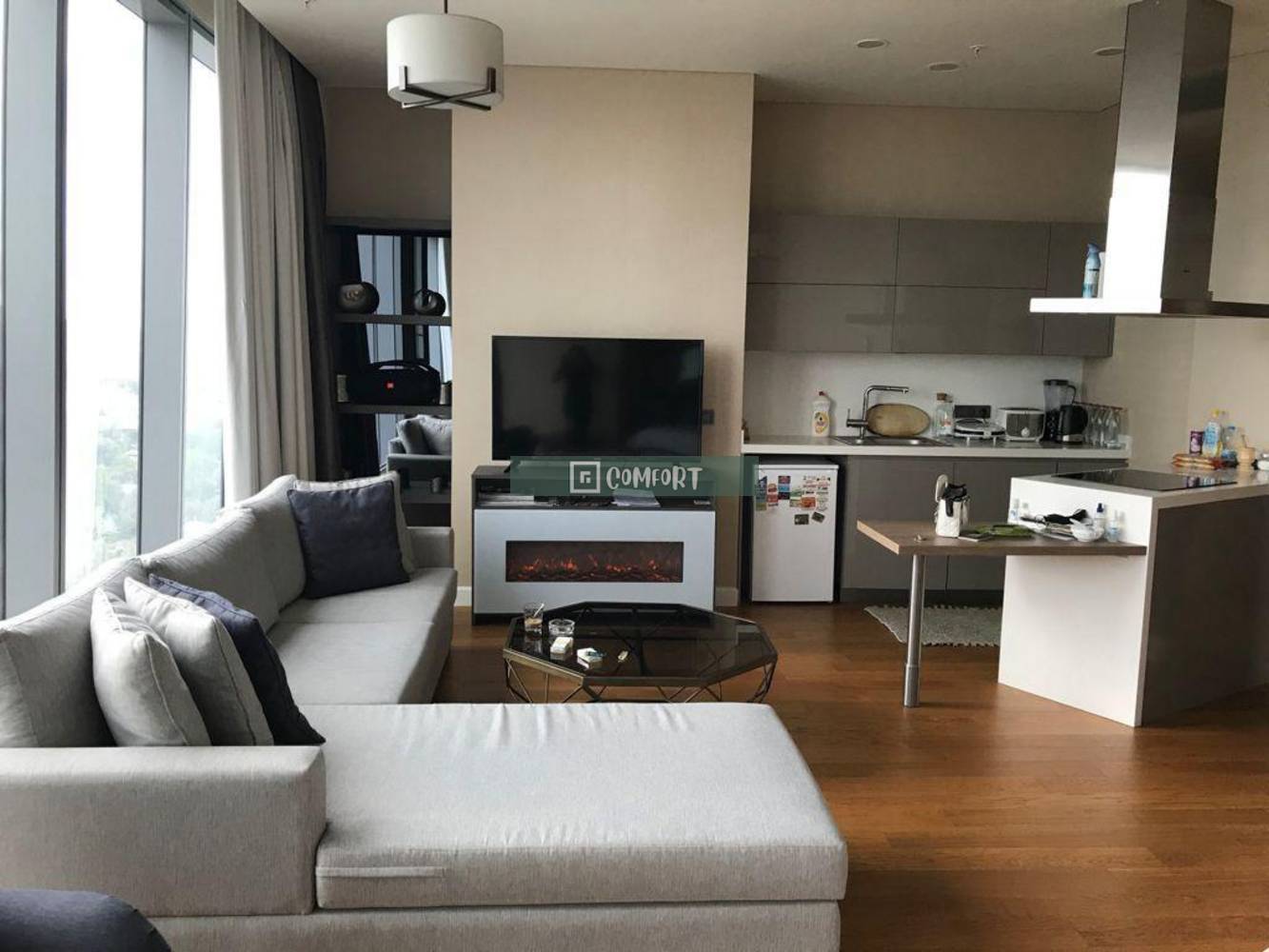 Skyland Istanbul Luxury Furnished 1+0 Short Term Rental