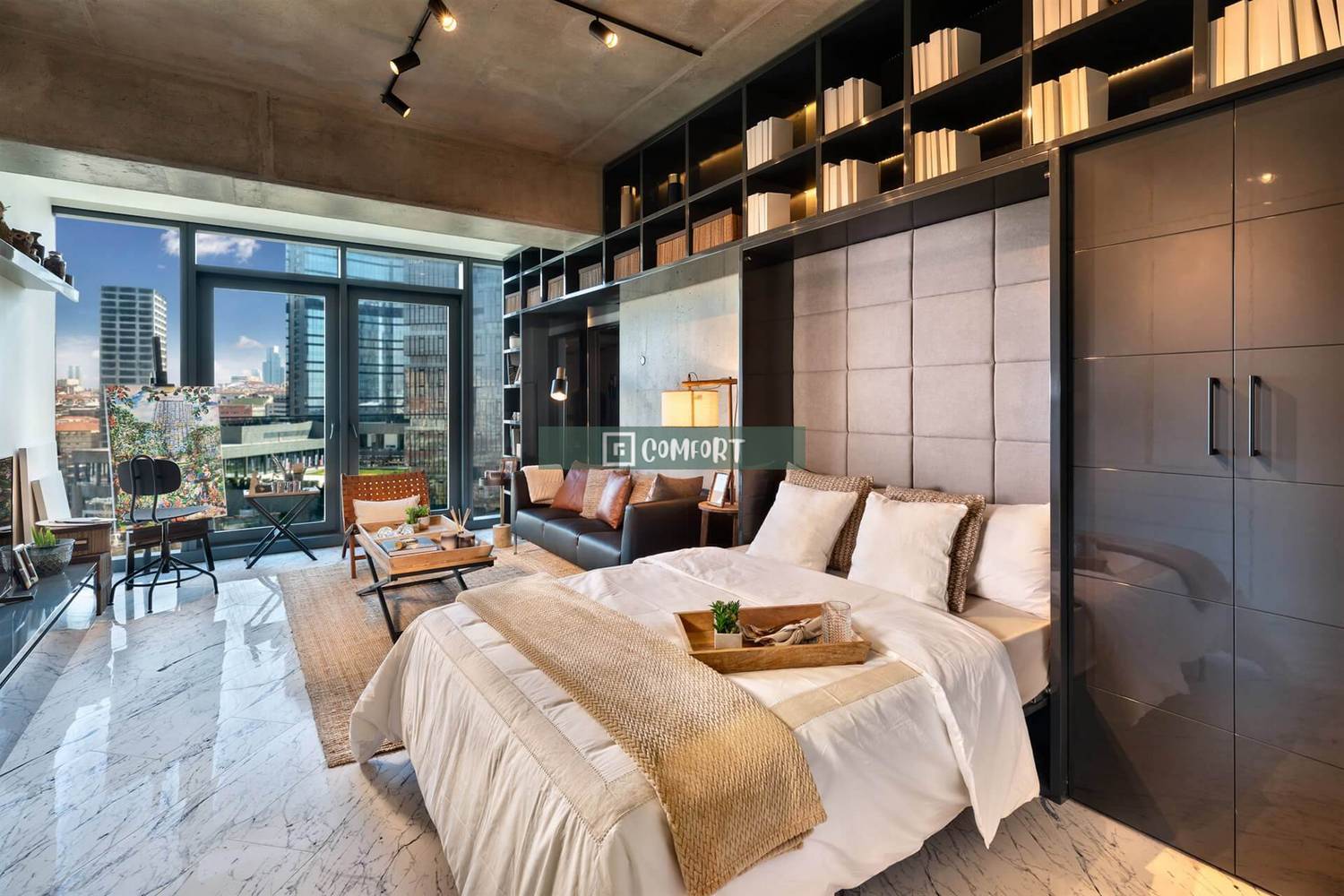 Bosphorus and Sea View  Studio Apartment