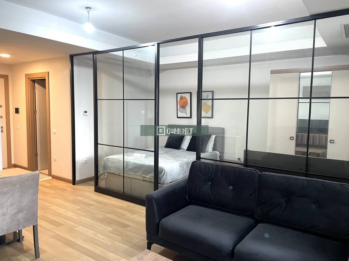 Private Design Furnished 1+0 Studio Flat for Rent